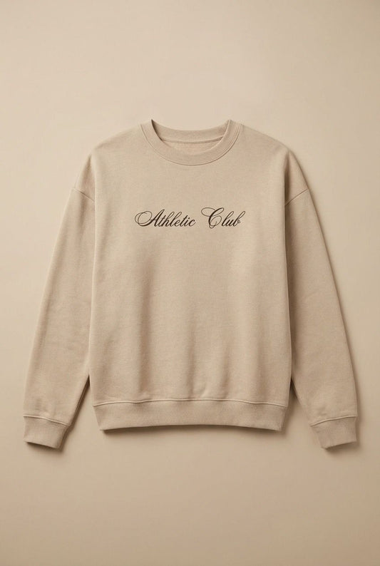 Poleron Mujer - Athletic Club / Beige