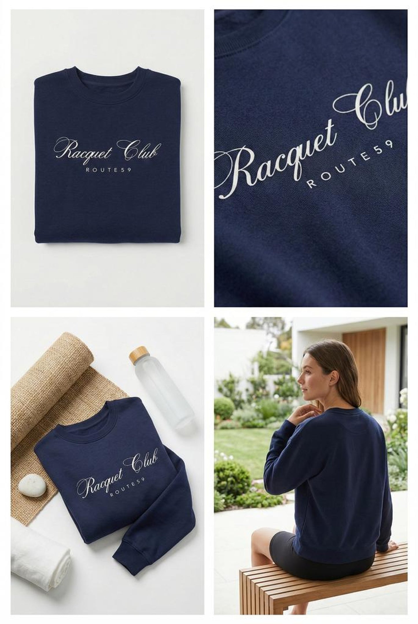 Polerón Mujer - Raquet Club / Blue