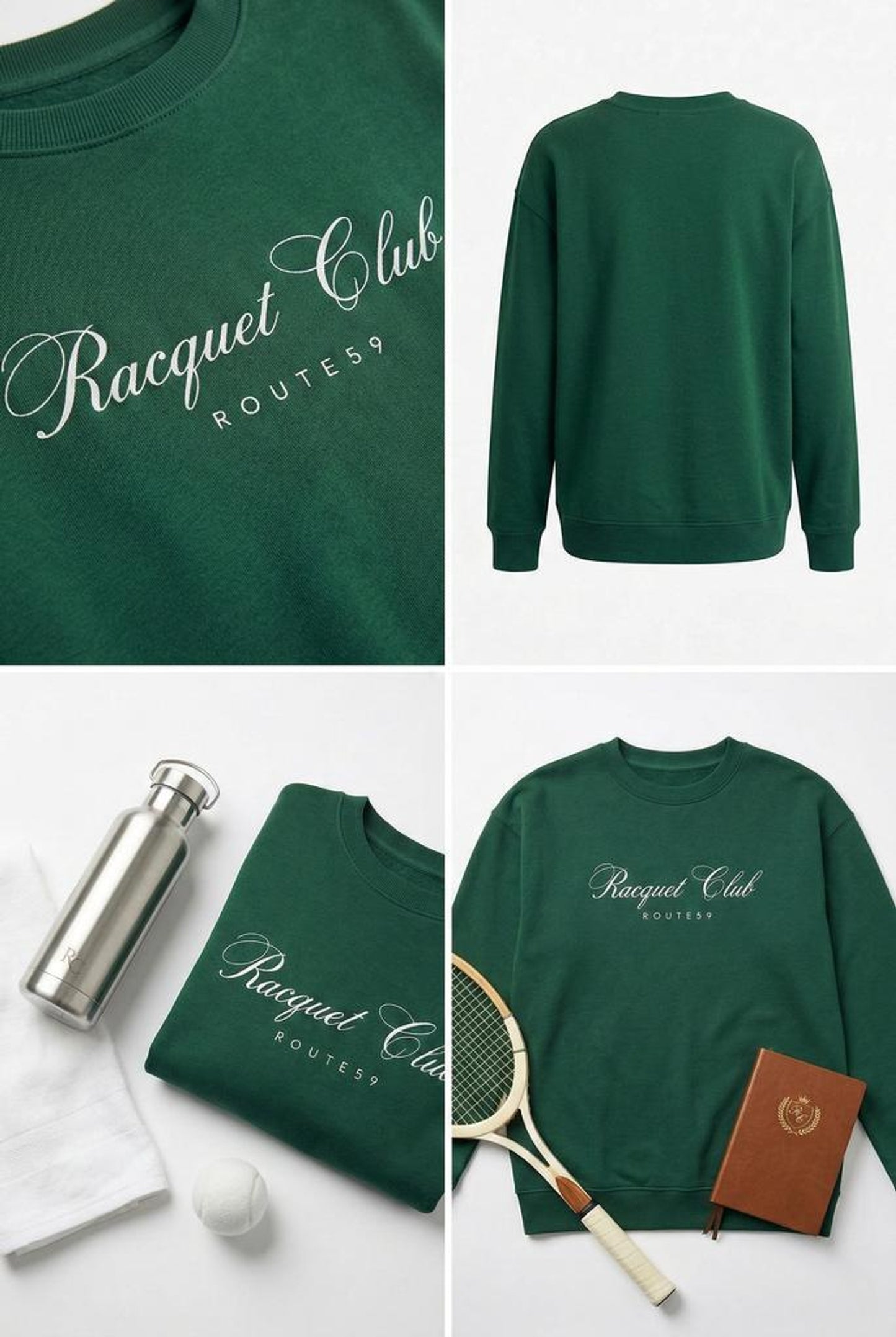 Polerón Mujer - Raquet Club / Green