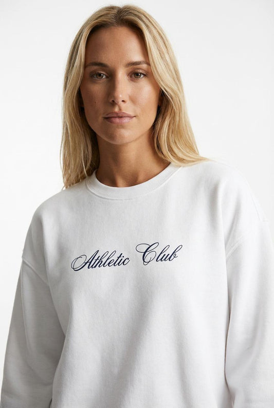 Poleron Mujer - Athletic Club / White