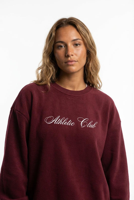 Poleron Mujer - Athletic Club / Maroon