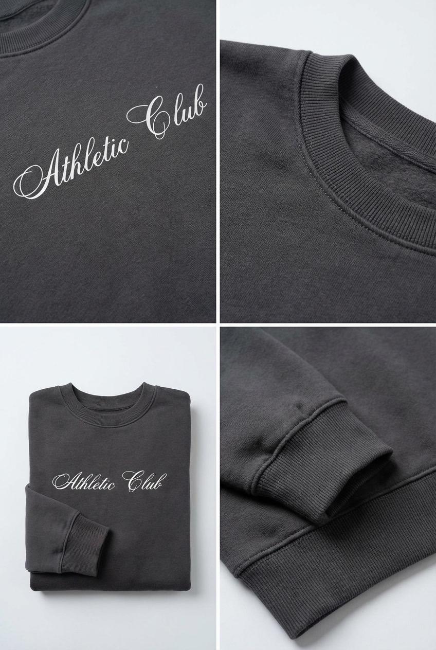 Polerón Mujer - Athletic Club / Gaphite