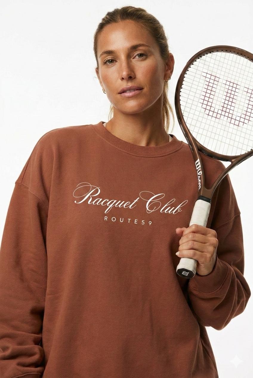 Polerón Mujer - Raquet Club / Clay