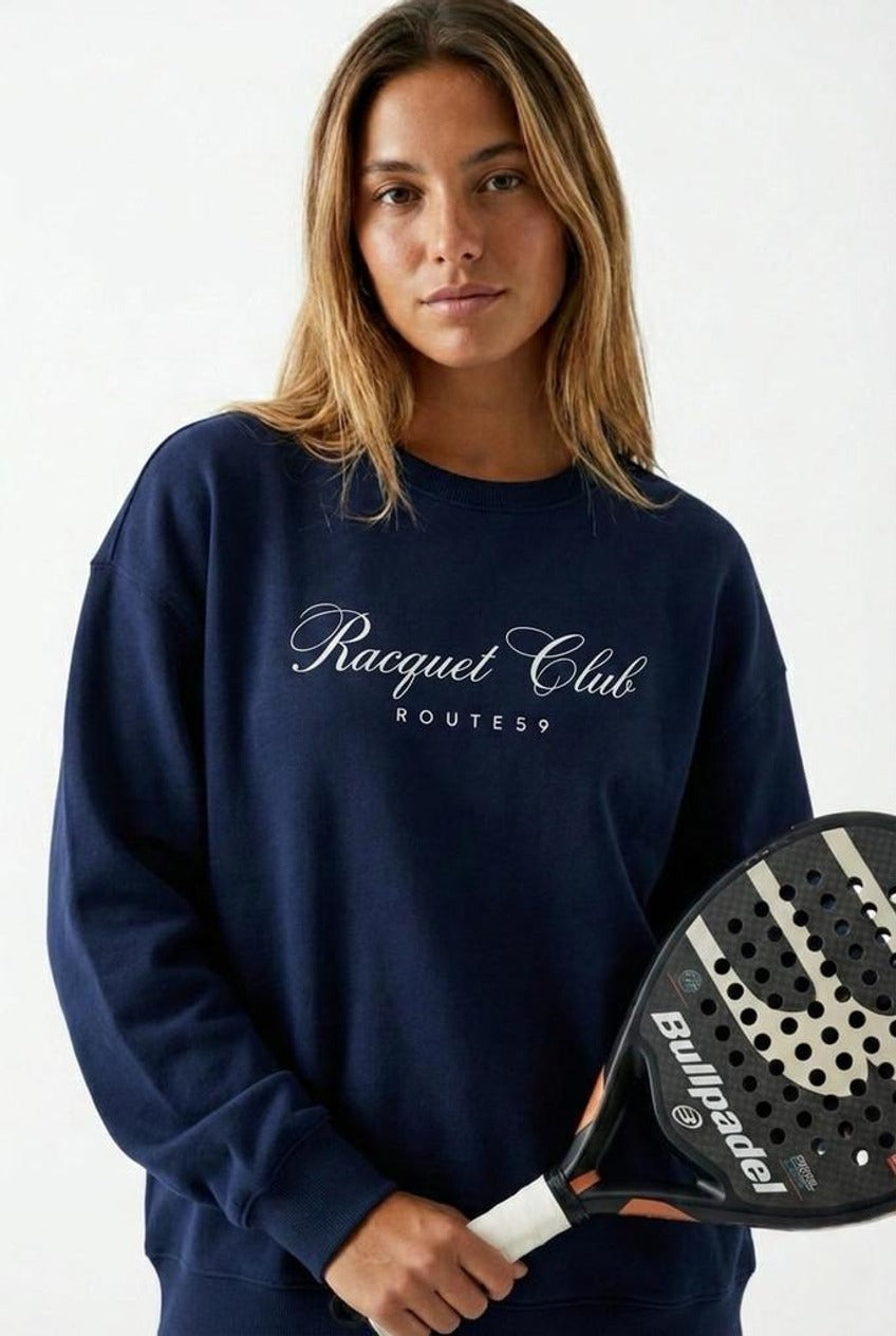 Polerón Mujer - Raquet Club / Blue