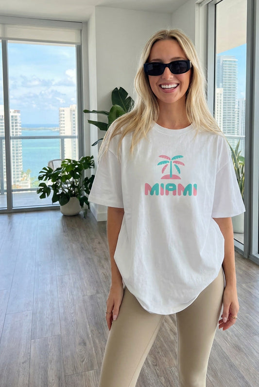 Polera Mujer - Miami White