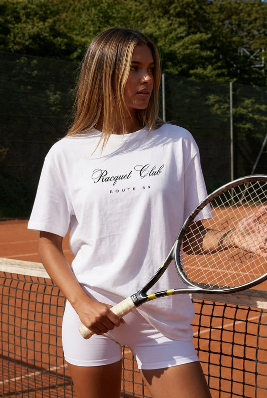 Polera Mujer - Racquet Club White
