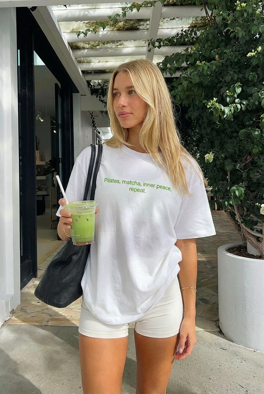 Polera Mujer - Matcha White